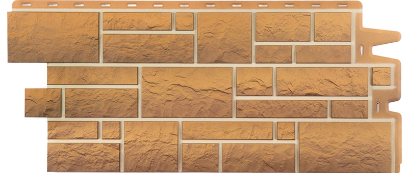 сайдинг под камень Docke Burg кукурузный