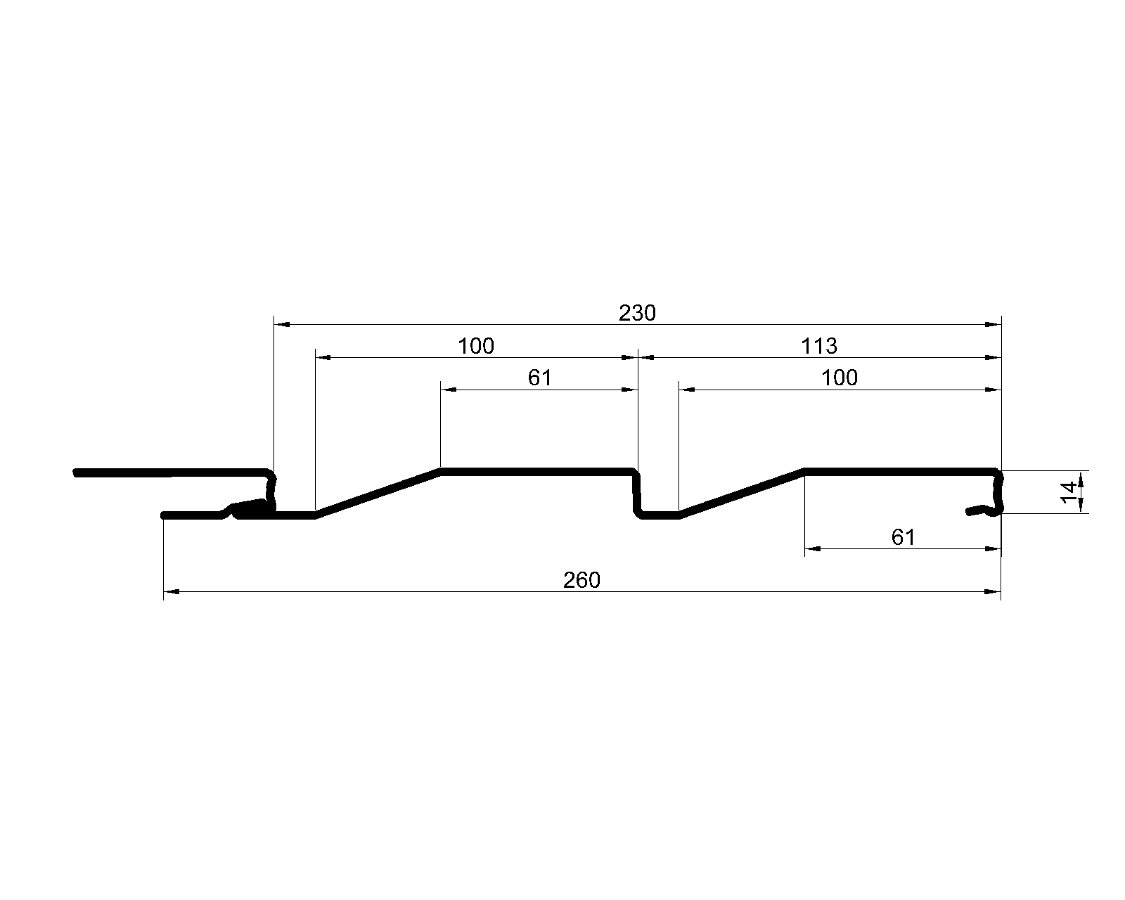 сайдинг металлический корабельная доска размеры