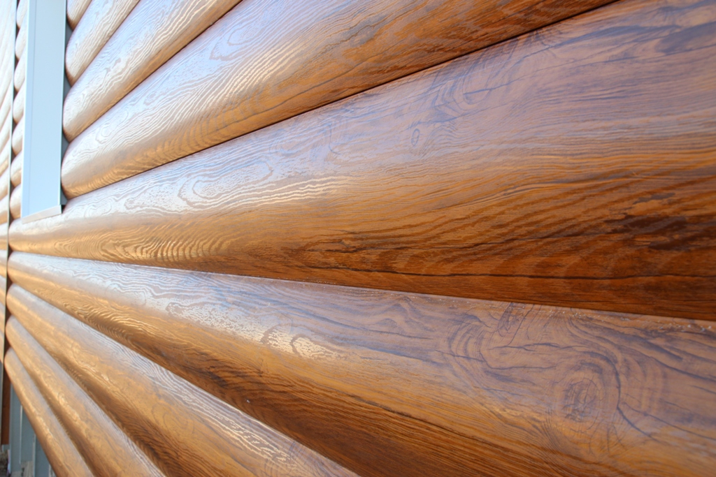 сайдинг металлический под бревно Металлический сайдинг под бревно