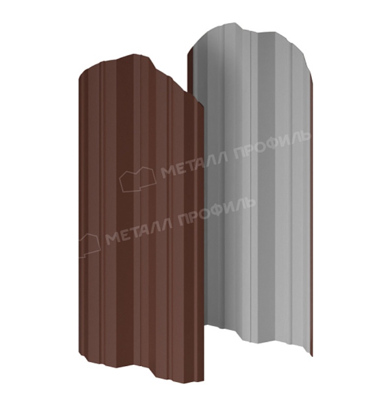 Штакетник М-образный Штакетник М-образный М-111 от компании металл Профиль