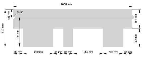 размеры гонта черепицы катепал рокки